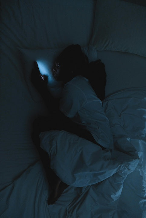 Sleeping with phone